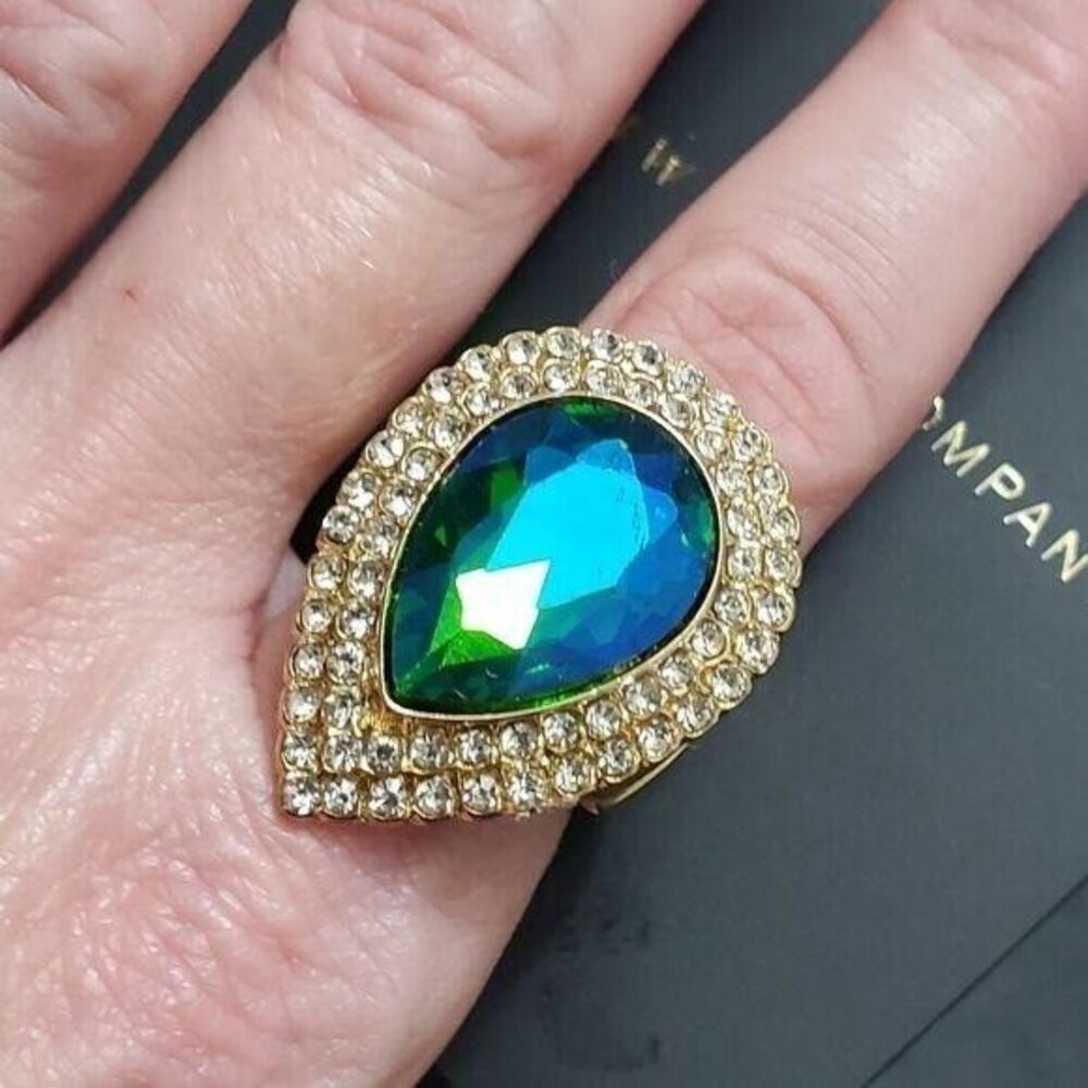 New York & Company blue green ring